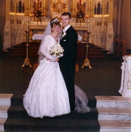 Our wedding day - May 20, 2000