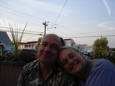 Howard and me in Wildwood 06