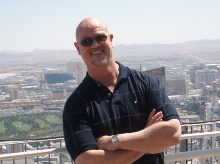 Terrence on top of Stratosphere