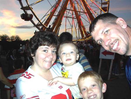 the 4 of us at state fair 2008