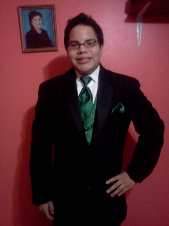 Guerro ready for prom.
