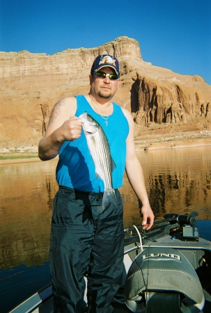 Fishing in Lake Powell