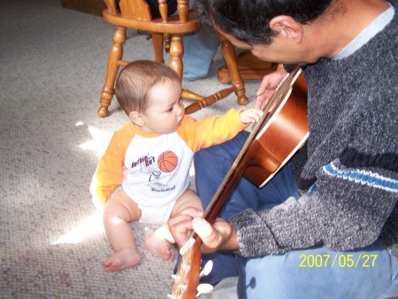 Levi and Dad