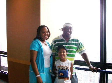 Family Pic - atop the Sears Tower