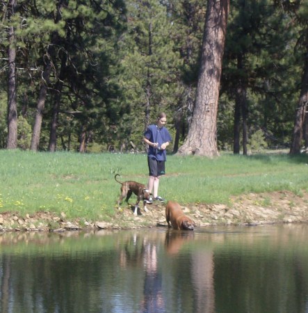 Sean... fishing on mothers day