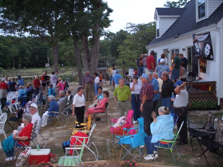 Townshend family fireworks, July 2007