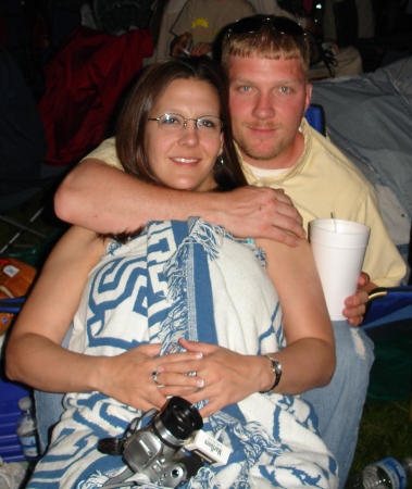 My fiancee' and I at Thunder over Louisville (kick off to Derby)