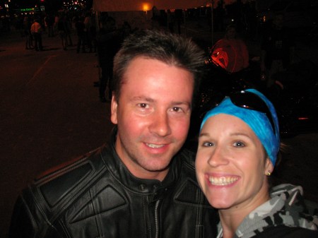 My husband Shawn and myself at 2007 Bike Rally in Milwaukee (can you see why I married him?  He's such a sexy hunk!