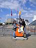 Me & Sid in front of the Rock & Roll Hall of Fame