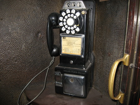 Phone booth from 1931..........Maine
