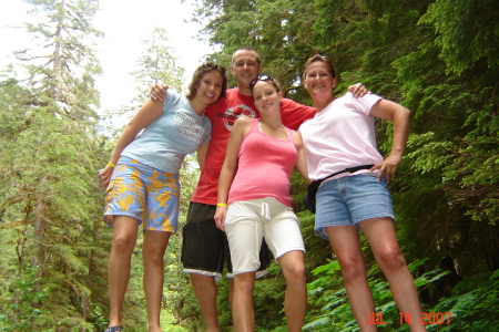 Hiking the falls of Sol Duc