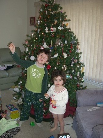 Jack and Maggs - Christmas Morning 2007