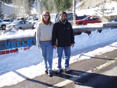 Marlee and Mahendra at Mt Lemmon AZ