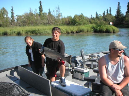 King Fishing on The Kenai River