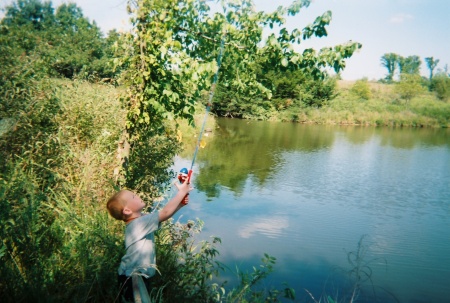 Jacob fishing