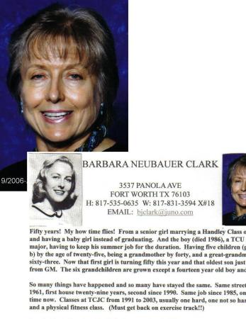 Barbara Clark's Classmates profile album