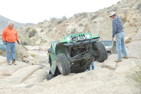 Last Chance Canyon - waterfall crawl