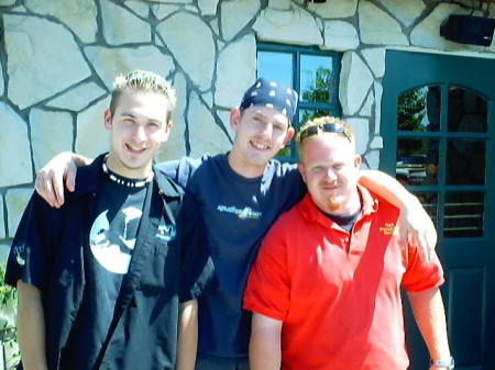 my nephews, Jeff, Dan, and Sam