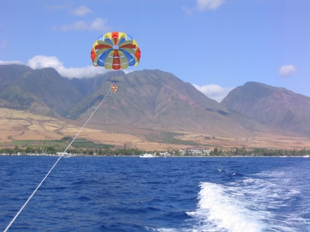 Parasailing on  Maui (Lahina)