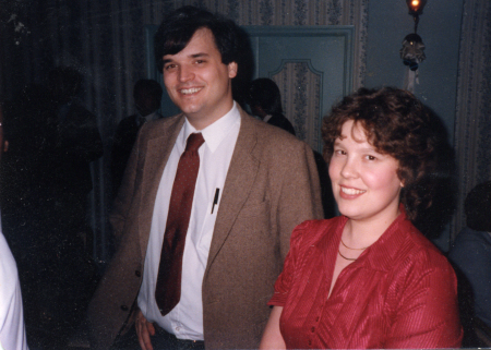 Mary and I in the mid 80s