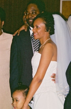 DeDe and Theron wedding day 12/13/2003