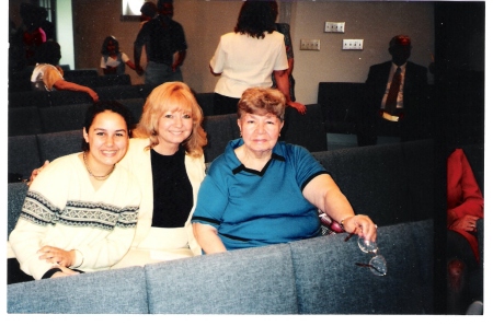 My youngest daughter, Amber, Me and Mom 2005