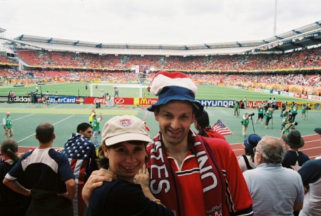My Wife Barbara and I at the 2006 World Cup
