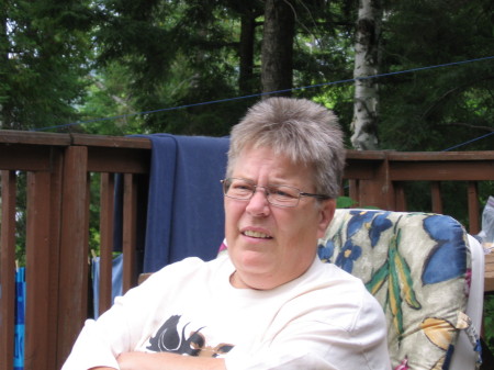 Nancy on the Deck