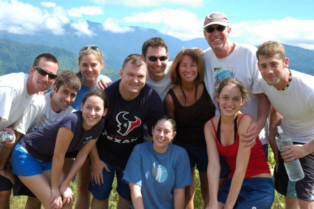 Whole Crew in Costa Rica