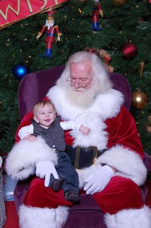 Braden and Santa