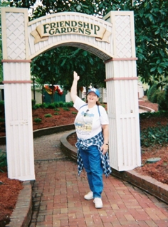 at the dollywood entrance