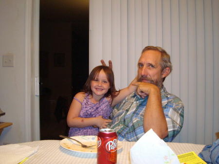 Bliss (granddaughter) & PaPa (Steve)