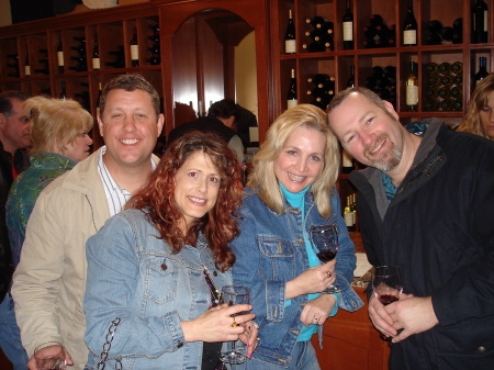 Annual wine tasting with friends