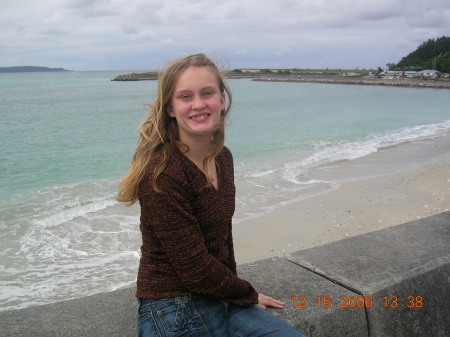 12 y/o Daughter Madison in Okinawa
