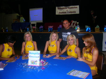me with laker girls