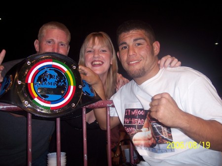 XFC Champ, Kyle and me