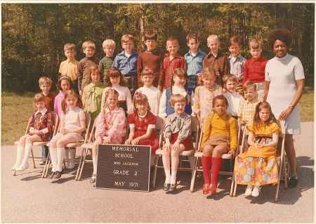 Mrs Jackson's 2nd grade class 1971
