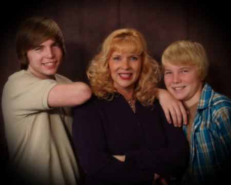 Me with my sons December 2007