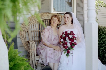 The beautiful Bride and her Mom