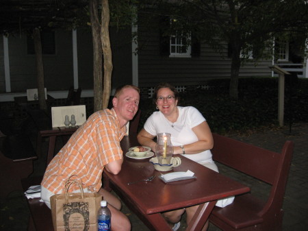 Don and I in Williamsburg