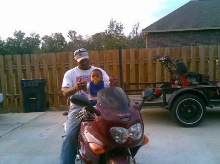 My brother(Marvin) & his grandson(Kyell)