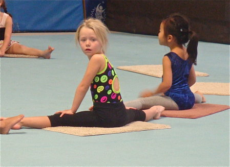 Kira in gymnastics... 2011