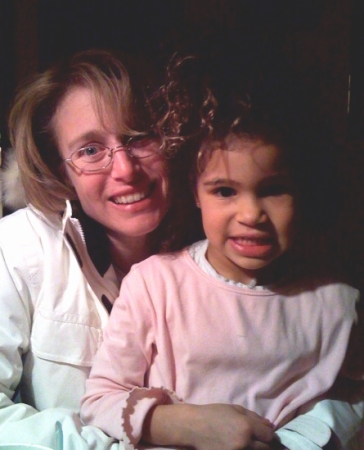 My daughter and me December 2007