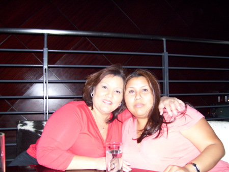My daughter Priscilla and me at Gaucho Grill in Salmiya, Kuwait