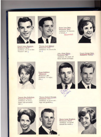 Pat Schaffer,Clark's album, Class of 1964