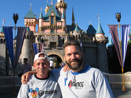 Jack & William at Disneyland in California 07