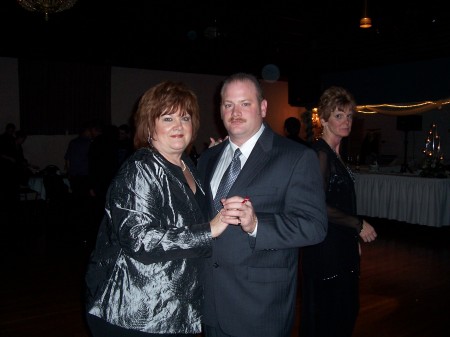 MY SON AND I AT WEDDING 17NOV07