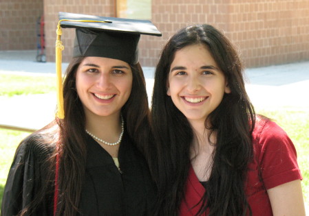 Sami and Gabi (daughters)- Cornell graduation