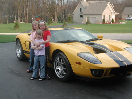 Girls hanging out with the GT