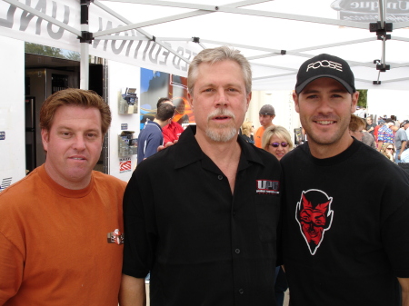 Me with Chip Foose from tv show Overhauling